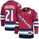 Men's Colorado Avalanche Peter Forsberg Mitchell & Ness Maroon  2001/02 Alternate Captain Blue Line Player Jersey