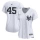 Women's New York Yankees #45 Gerrit Cole Nike White Home Limited Player Jersey