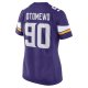 Women's Minnesota Vikings Esezi Otomewo Nike Purple Game Player Jersey