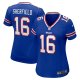 Women's Buffalo Bills Trent Sherfield Nike Royal Game Player Jersey