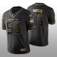 Seattle Seahawks #56 Jordyn Brooks Black Golden Edition Men's Jersey