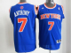 Men's New York Knicks #7 Carmelo Anthony Blue Road New 2012-13 Season Stitched NBA Jersey