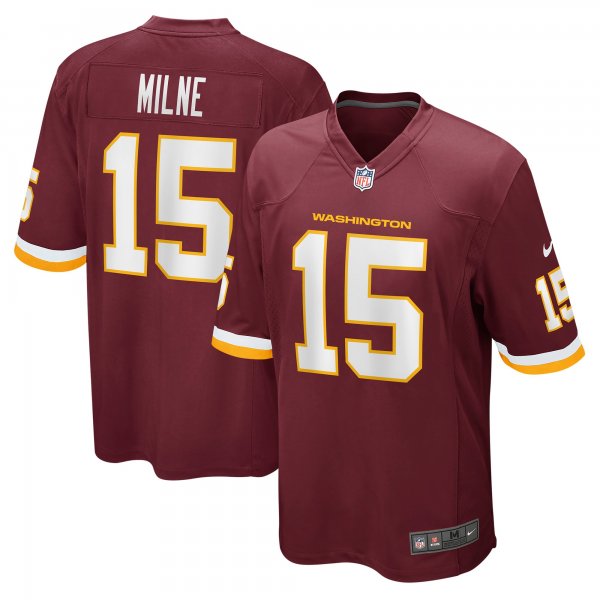 Men's Washington Football Team Dax Milne Nike Burgundy Player Game Jersey