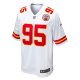 Men's Kansas City Chiefs Chris Jones Nike White  Game Jersey