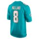 Men's Miami Dolphins Jevon Holland Nike Aqua Game Player Jersey