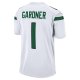 Men's New York Jets Ahmad Sauce Gardner Nike White Player Game Jersey