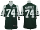 Nike New York Jets #74 Nick Mangold Green Team Color Men's Stitched NFL Limited Jersey