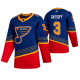 Men's Adidas St. Louis Blues #3 Bob Gassoff 90s Vintage 2019-20 Retired Royal Jersey