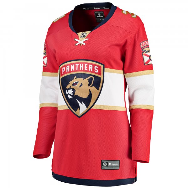 Women's Florida Panthers Matt Kiersted Fanatics Red Home Team Breakaway Player Jersey