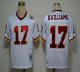 Washington Redskins #17 D.Williams 50TH White Stitched NFL Jersey