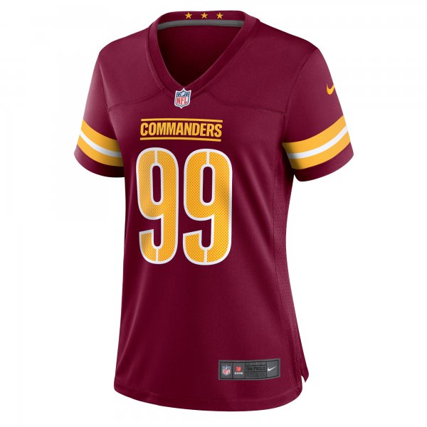 Women's Washington Commanders Chase Young Nike Burgundy Player Jersey