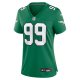 Women's Philadelphia Eagles Jerome Brown Nike Kelly Green Alternate Game Jersey