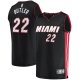 Men's Miami Heat Jimmy Butler Fanatics Black Fast Break Replica Jersey - Icon Edition