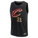 Men's Cleveland Cavaliers Jarrett Allen Fanatics Black Fast Break Replica Jersey - Statement Edition