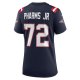 Women's New England Patriots Jeremiah Pharms Jr. Nike Navy Game Player Jersey