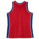 Men's Detroit Pistons  Mitchell & Ness Red Hardwood Classics Blown Out Fashion Jersey