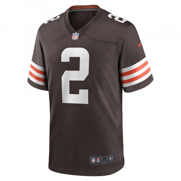 Men's Cleveland Browns Amari Cooper Nike Brown Game Jersey