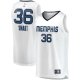 Men's Memphis Grizzlies Marcus Smart Fanatics White Fast Break Player Jersey - Association Edition