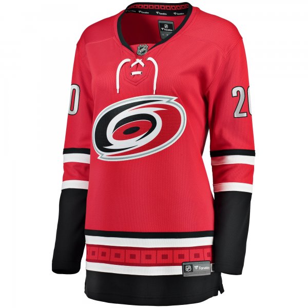 Women's Carolina Hurricanes Sebastian Aho Fanatics Red Alternate Breakaway Player Jersey