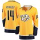 Women's Nashville Predators Gustav Nyquist Fanatics Gold Home Breakaway Player Jersey