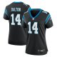 Women's Carolina Panthers Andy Dalton Nike Black Team Game Jersey