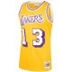 Men's Los Angeles Lakers Wilt Chamberlain Mitchell & Ness Gold 1971/72 Hardwood Classics Swingman Jersey