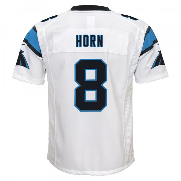 Youth Carolina Panthers Jaycee Horn Nike White Game Jersey