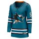 Women's San Jose Sharks Matt Benning Fanatics Teal Home Breakaway Player Jersey