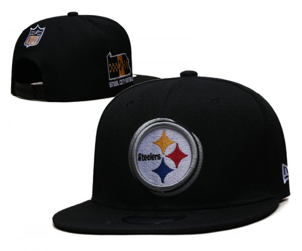 Pittsburgh Steelers's black cap