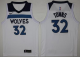 Men's Nike Minnesota Timberwolves #32 Karl-Anthony Towns White Stitched Swingman NBA Jersey