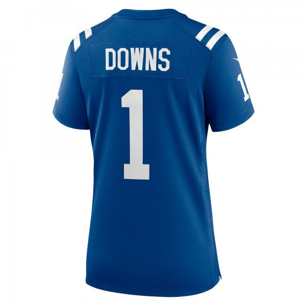 Women's Indianapolis Colts Josh Downs Nike  Royal Team Game Jersey