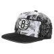 Brooklyn Nets White And Black Cap