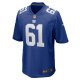 Men's New York Giants John Michael Schmitz Nike  Royal Team Game Jersey