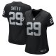 Women's Las Vegas Raiders Christopher Smith II Nike  Black Team Game Jersey