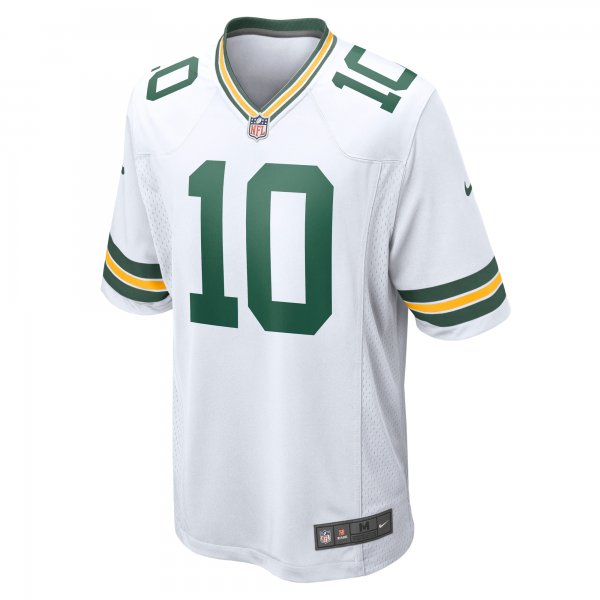 Men's Green Bay Packers Jordan Love Nike White  Game Jersey