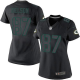 Nike Green Bay Packers #87 Jordy Nelson Black Impact Women's Stitched NFL Limited Jersey