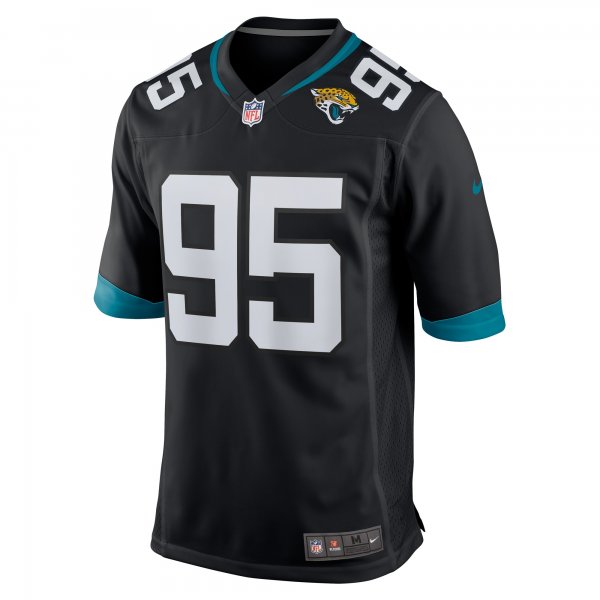 Men's Jacksonville Jaguars Roy Robertson-Harris Nike Black Game Jersey