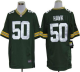 Nike Green Bay Packers #50 A.J. Hawk Green Team Color Men's Stitched NFL Game Jersey