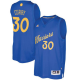 Men's Golden State Warriors #30 Stephen Curry Blue 2016-2017 Christmas Day Stitched NBA Jersey