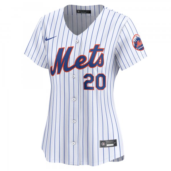 Women's New York Mets Pete Alonso Nike White Home Limited Player Jersey