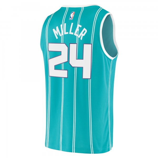 Youth Charlotte Hornets Brandon Miller Fanatics Teal 2023 NBA Draft First Round Pick Fast Break Replica Jersey - Icon Edition