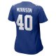 Women's New York Giants Joe Morrison Nike Royal Retired Player Jersey