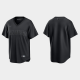 Men's San Diego Padres Pitch Black Fashion Cool Base Blank Jersey - Black