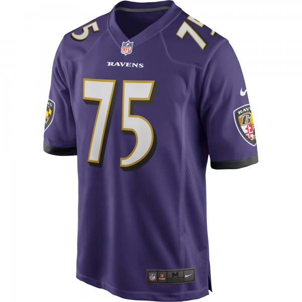 Men's Baltimore Ravens Jonathan Ogden Nike Purple Game Retired Player Jersey