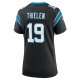 Women's Carolina Panthers Adam Thielen Nike Black Game Player Jersey