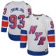 Youth New York Rangers Mika Zibanejad White 2024 NHL Stadium Series Premier Player Jersey