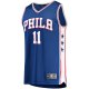 Men's Philadelphia 76ers Jaden Springer Fanatics Royal Fast Break Replica Jersey - Icon Edition