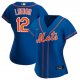 Women's New York Mets #12 Francisco Lindor Nike Royal Alternate Replica Player Jersey