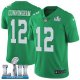 Youth Nike NFL Philadelphia Eagles #12 Randall Cunningham Limited Green Rush Vapor Untouchable Super Bowl LII Jersey