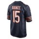 Men's Chicago Bears Rome Odunze Nike Navy 2024 NFL Draft First Round Pick Player Game Jersey